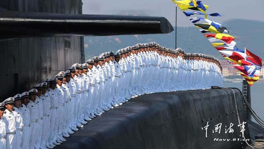 中國海軍公開大批核潛艇部隊珍貴照片