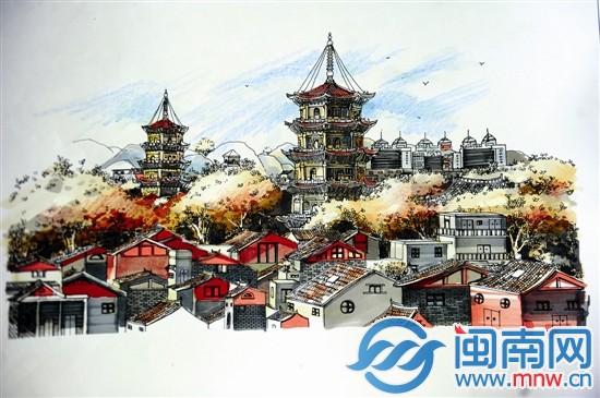 泉州的地標(biāo)，東西塔