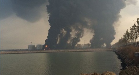 青島黃島爆炸1