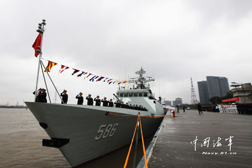 解放軍去年至少17艘新艦入列1