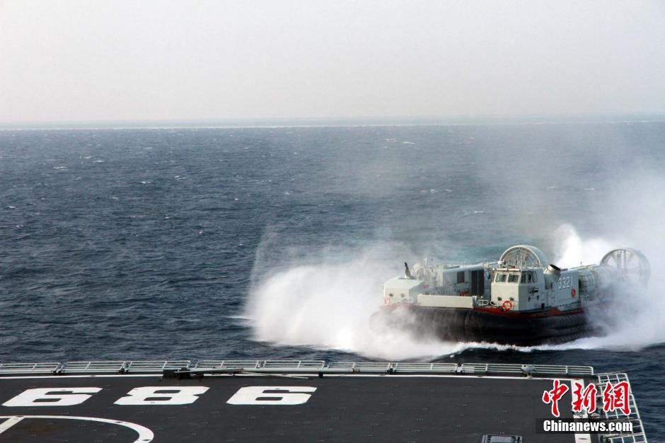 南海艦隊(duì)巡航西沙1