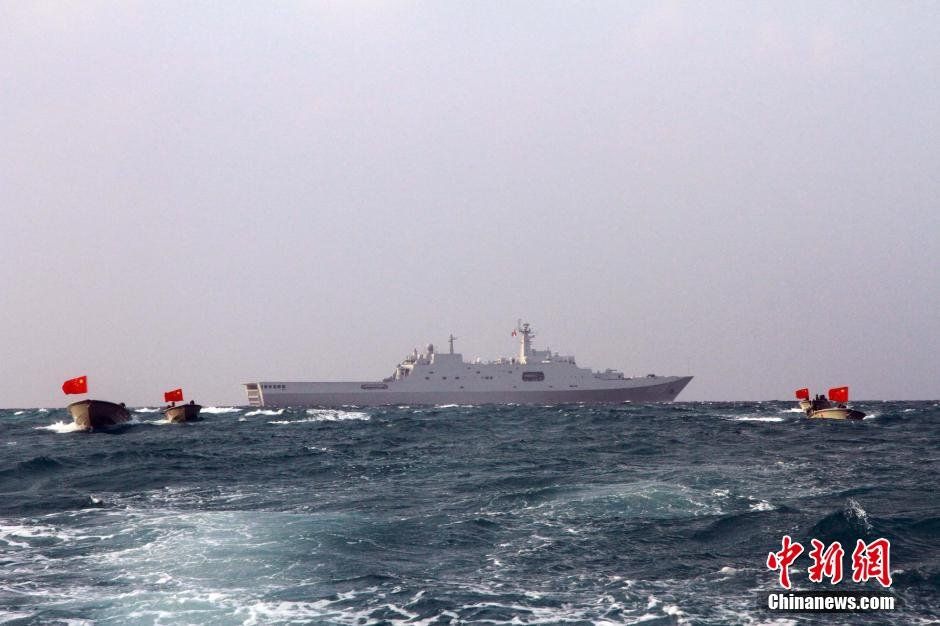 南海艦隊(duì)巡航西沙3