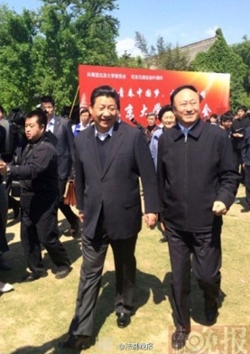 2014年5月4日，北京大學(xué)，習(xí)近平五四青年節(jié)到北京大
