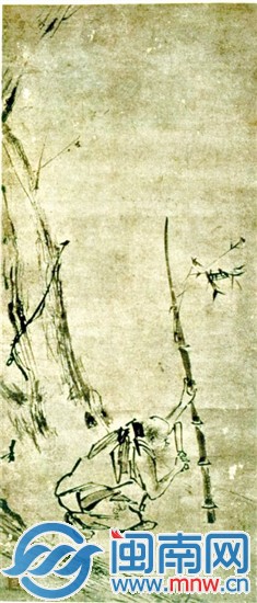 六祖破竹圖