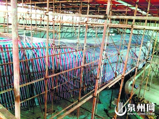 古船受到層層保護(hù)