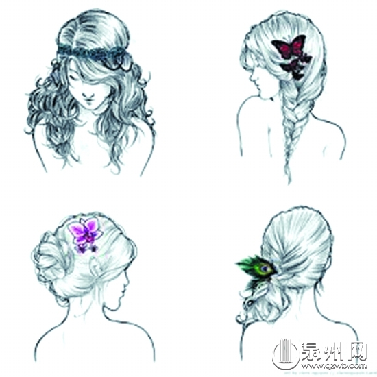 偏向一側(cè)的“女神頭”