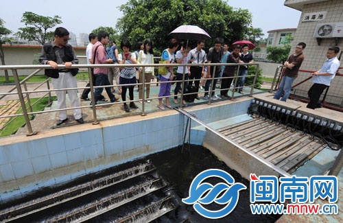 市民參觀仙石污水處理廠