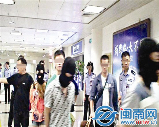 抓獲嫌疑人