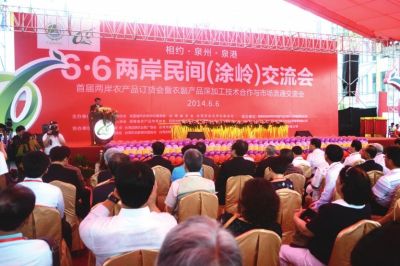 兩岸（泉港涂嶺）民間交流會(huì)召開(kāi)(圖)