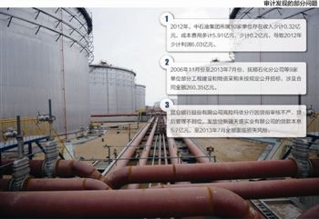 審計(jì)發(fā)現(xiàn)中石油的部分問(wèn)題